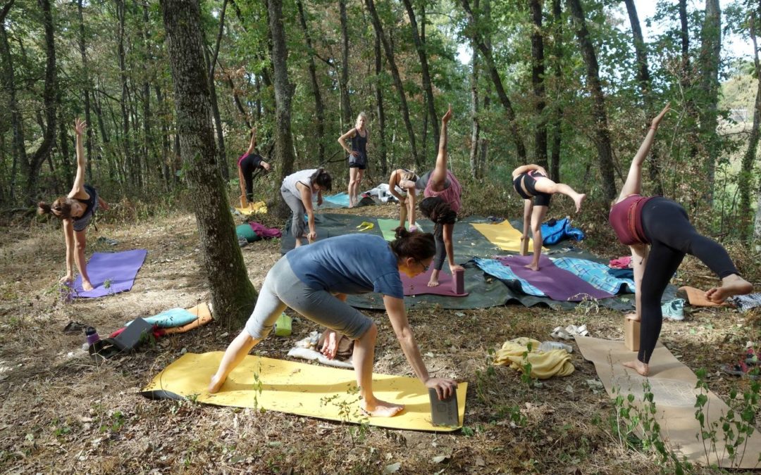 Photos de la retraite de yoga 08/2020