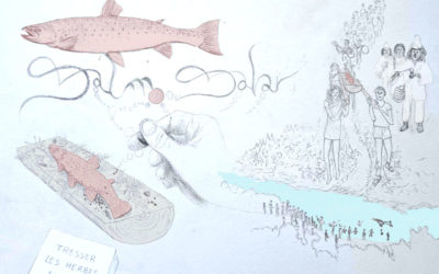 Salmo salar – un rituel improvisé en hommage aux saumons